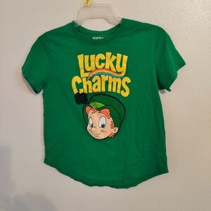 Lucky Charms Tshirt Kelly Green Womens Size XL‎ Nostalgic, Playful, Retro